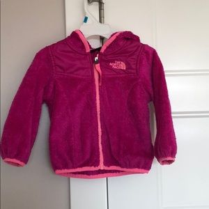 North face baby girl jacket